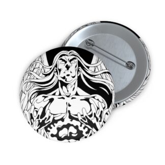 The Rising Saint - Pin Button