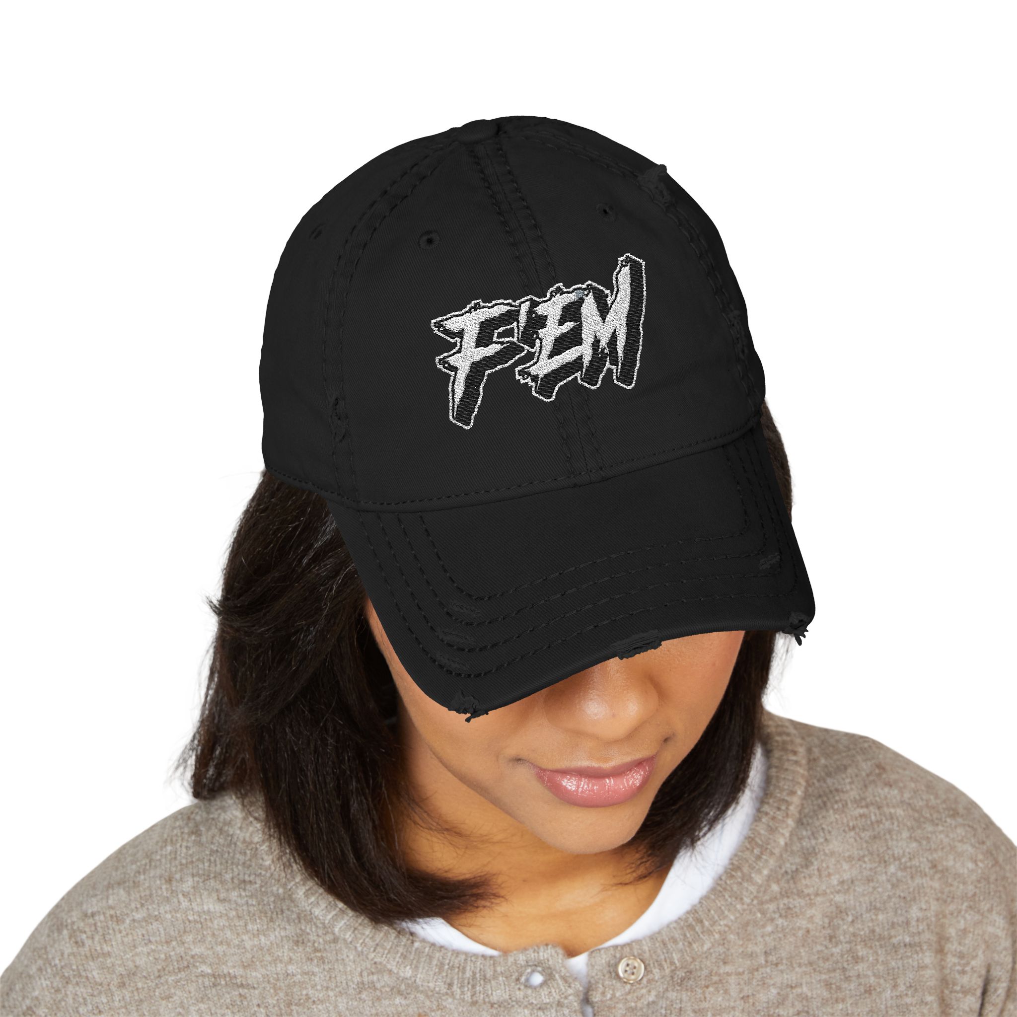 Distressed F'EM hat - Image 3